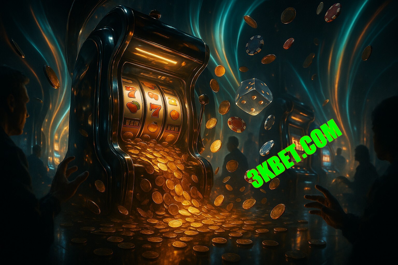 Diversos jogos de caça-níqueis