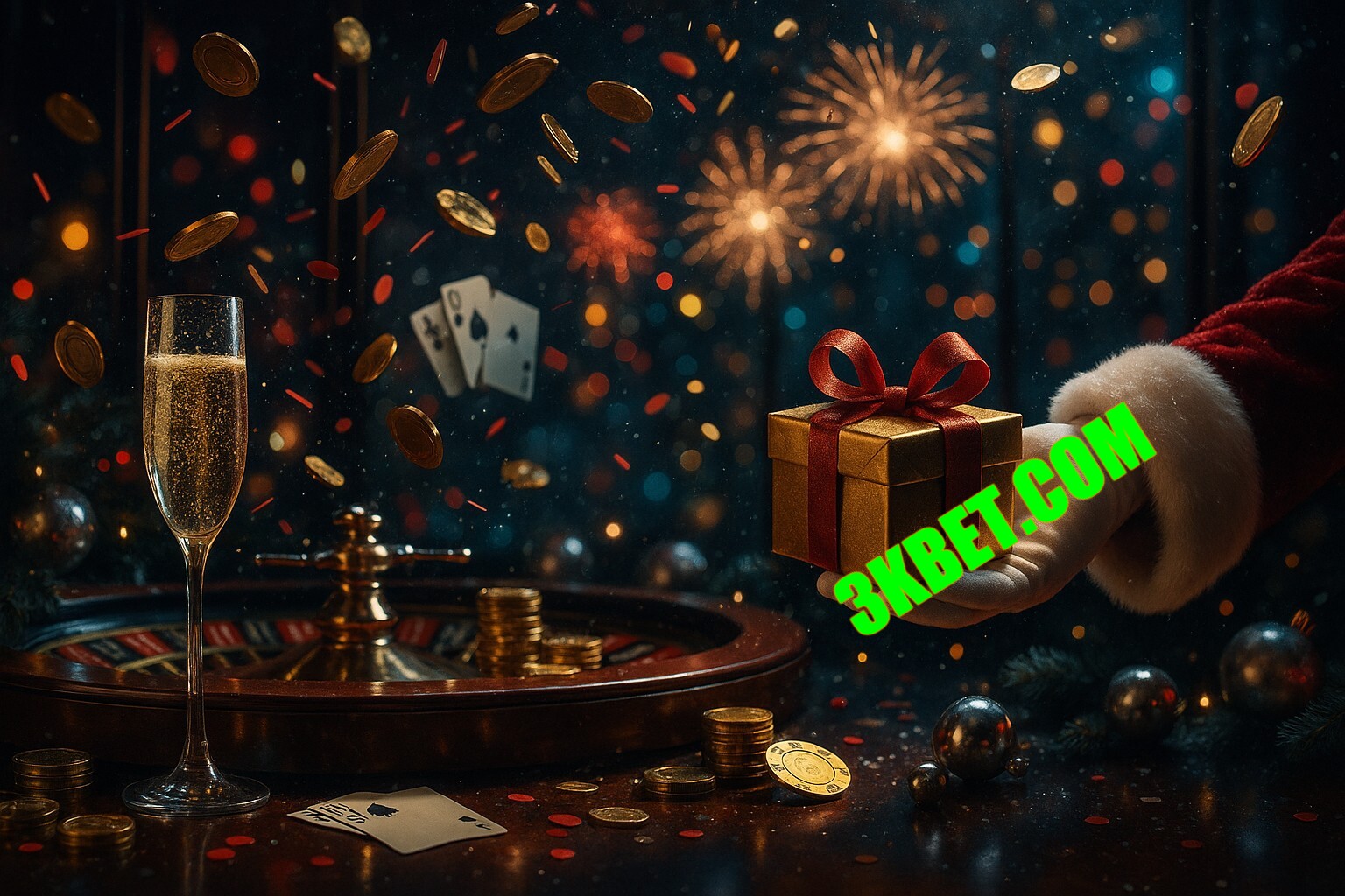 Promoções de Ano Novo no 3KBET.COM